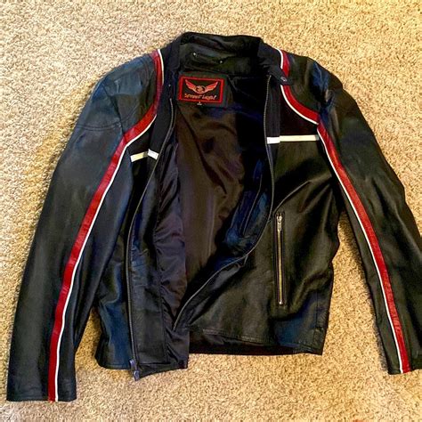 street legal leather motorcycle jacket